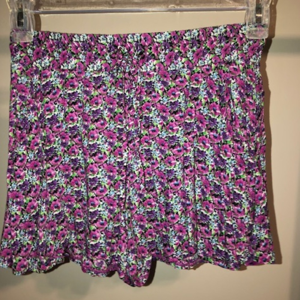 Floral Flowy Shorts